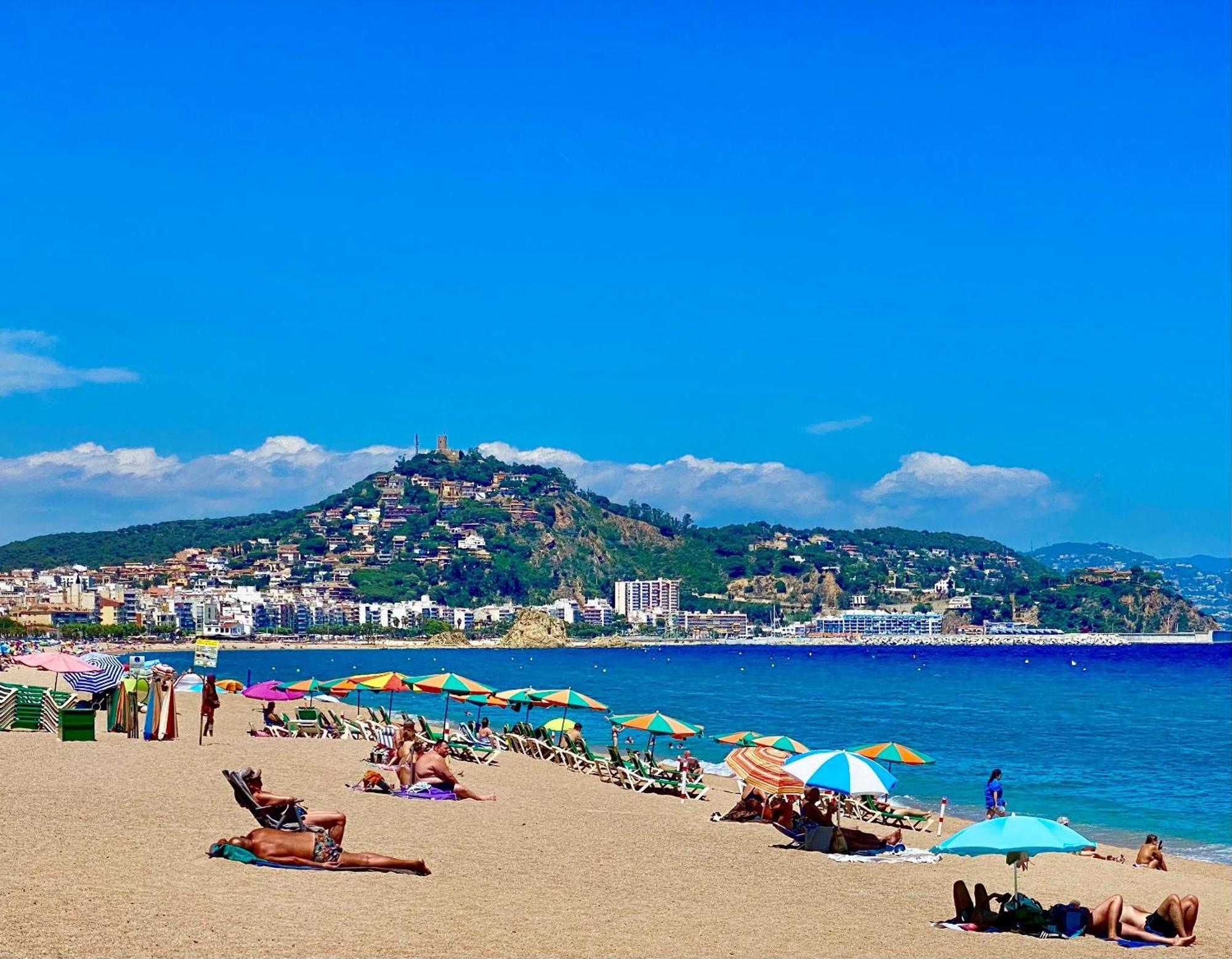 Hotel Blaucel Blanes Exterior foto